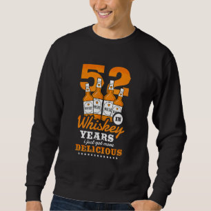 Sudadera 52 Años En Whiskey Tengo Más Del