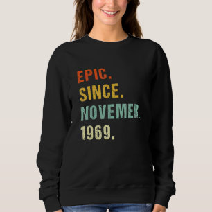 Sudadera 53.ª Épica De Cumpleaños Desde Noviembre De 1969
