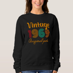 Sudadera 53.ª Vintage de cumpleaños 1969 Cumpleaños 1969 Or