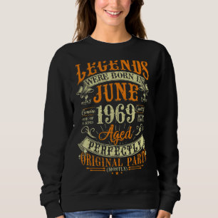 Sudadera 53.º Cumpleaños Leyendas De 53 Años Nacidas El 1 D
