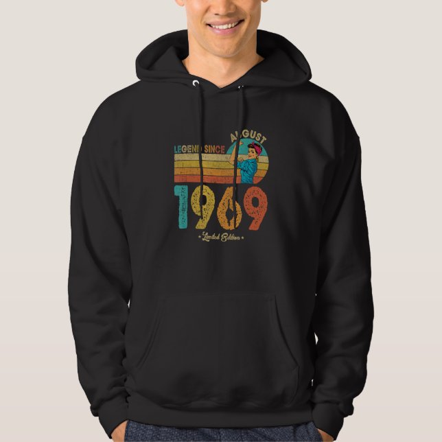 Sudadera 53 Agosto 1969 Leyenda desde 1969 53 (Anverso)