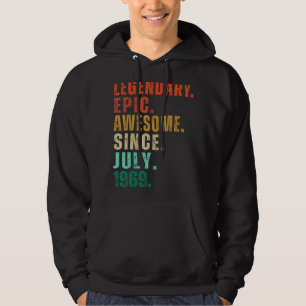 Sudadera 53 años de edad increíble desde julio de 1969 53º 