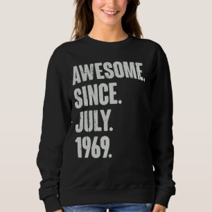 Sudadera 53 años de edad increíble desde julio de 1996
