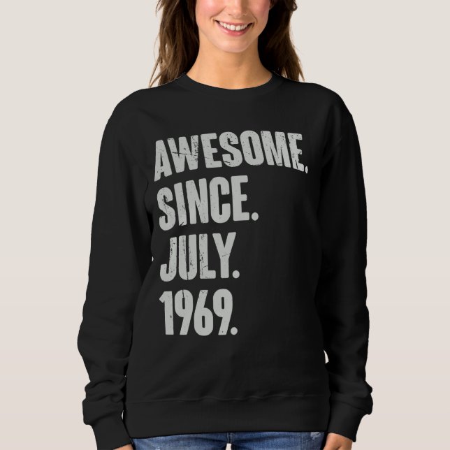 Sudadera 53 años de edad increíble desde julio de 1996 (Anverso)