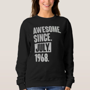Sudadera 54 años de edad asombroso desde julio de 1996