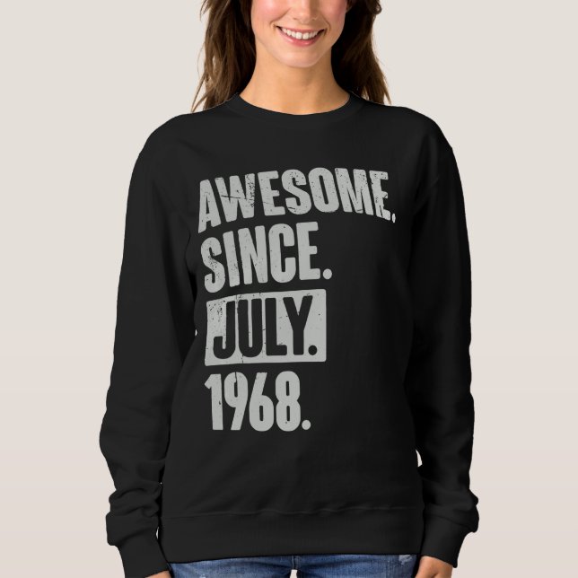 Sudadera 54 años de edad asombroso desde julio de 1996 (Anverso)