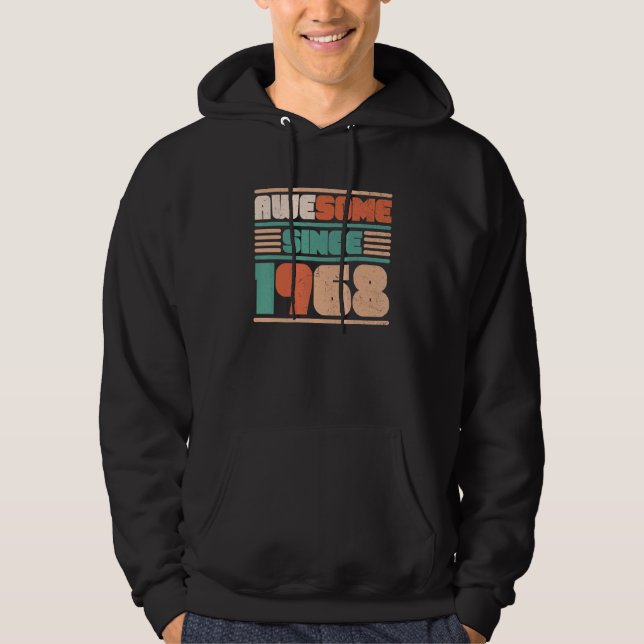 Sudadera 54 años de edad increíble desde 1968 (Anverso)