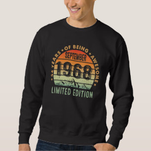 Sudadera 54 años de edad increíble desde septiembre de 1968