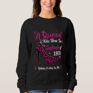 Sudadera 54° Nacimiento De Una Reina En Septiembre