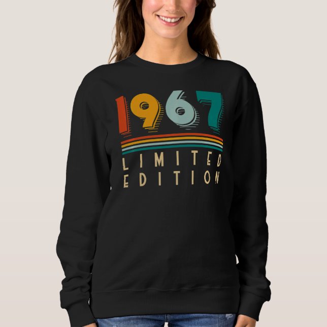 Sudadera 55.ª cosecha de cumpleaños 1967 (Anverso)