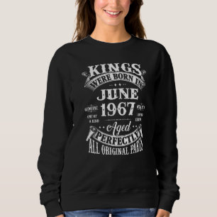 Sudadera 55 Aniversario De Los Reyes Nacidos En Junio De 19