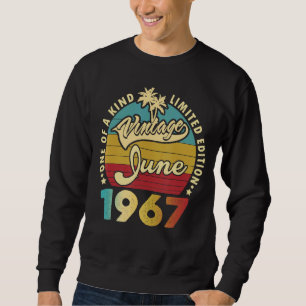 Sudadera 55 años de edad alucinante desde junio de 1967 55