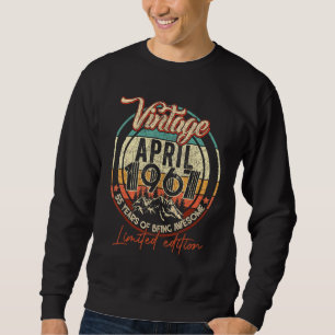 Sudadera 55 Años De Una Vintage Increíble Abril De 1967