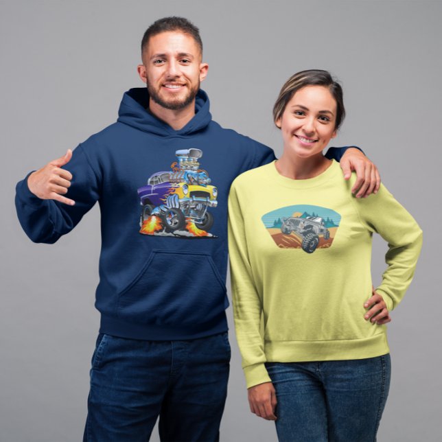 Sudadera 55 Curiosa bestia de pista de travesía de voladura (Subido por el creador)