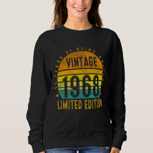 Sudadera 55 Years Old Vintage 1968 Limited Edition 55th Bir