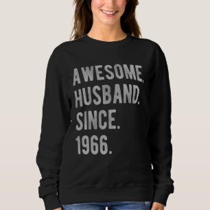 Sudadera 56.º Aniversario Boda Por Él Asombroso Esposo