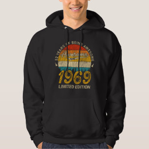 Sudadera 56 años de edad 1969 Regalo retro asombroso de 56