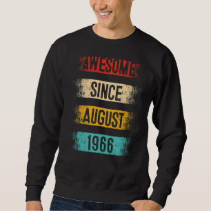 Sudadera 56 años de edad increíble desde agosto de 1966 56º
