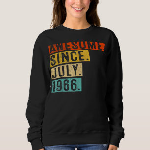 Sudadera 56 años de edad increíble desde julio de 1966 56º 