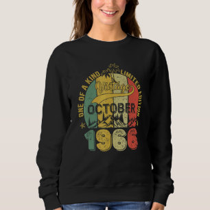 Sudadera 56 Años Vintage de cumpleaños 56 Octubre 1966