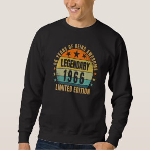 Sudadera 57.º Año de Vintage de Cumpleaños 1965