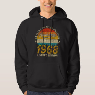 Sudadera 57 años de edad 1968 Regalo retro asombroso de 57 
