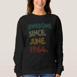Sudadera 58 años de edad increíble desde junio de 1996