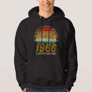Sudadera 59 años de edad 1966: Impresionante regalo de cump
