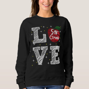 Sudadera 5.º Amor De Grado Con Apple