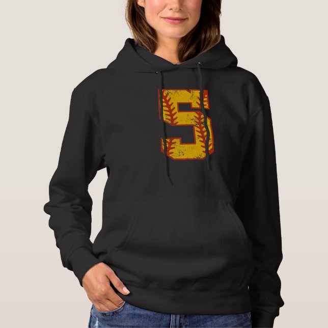 Sudadera 5.º Bodega de Bodega de cumpleaños Chica de 5 años (Anverso)