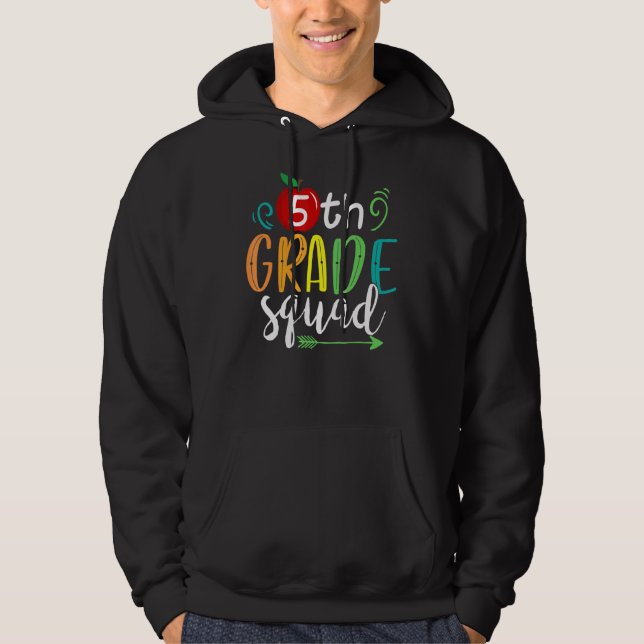 Sudadera 5.º Escuadrón De Quinto Grado De Vuelta A La Escue (Anverso)