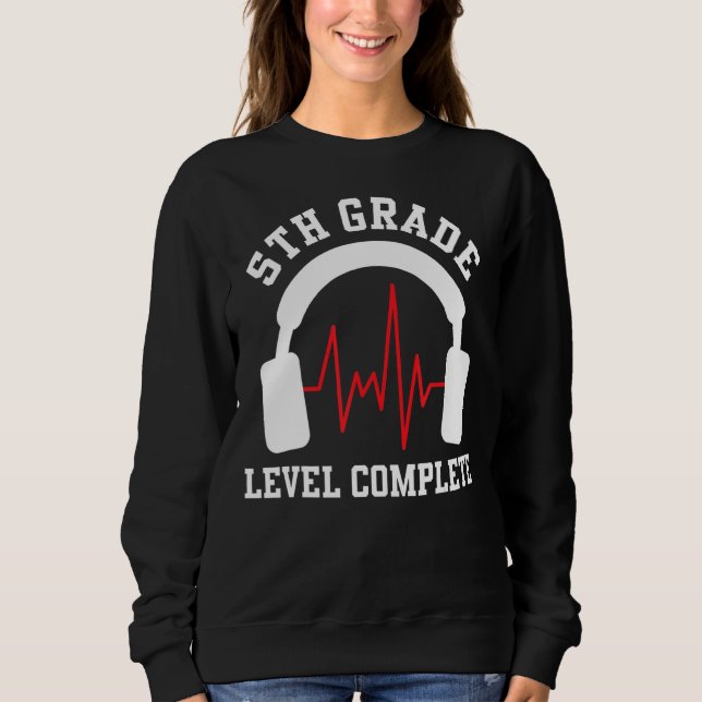 Sudadera 5.º Grado Completado 5° Grado Primario (Anverso)