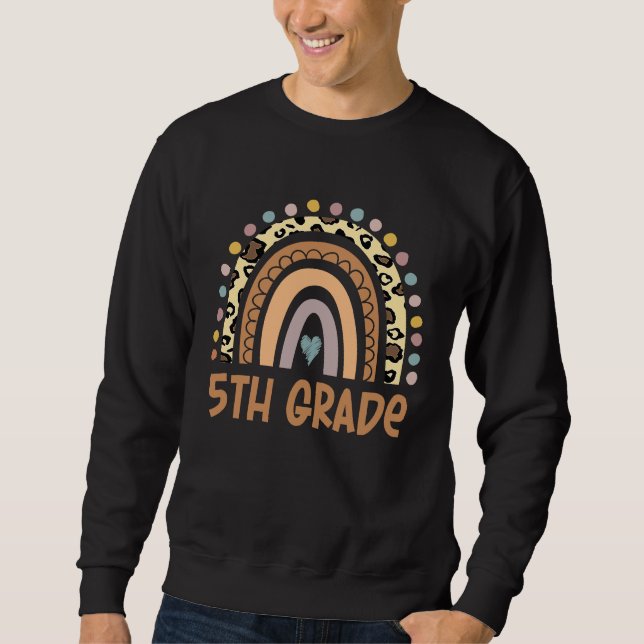 Sudadera 5.º maestro de Chicas del arco iris de nuevo a (Anverso)