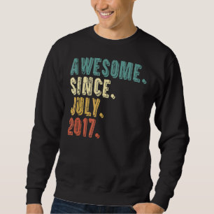 Sudadera 5 años de edad increíble desde julio de 2017