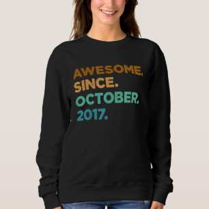 Sudadera 5 años de edad increíble desde octubre de 2017
