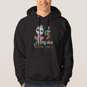 Sudadera 5 años de edad Panda Fiesta Niños Chicas