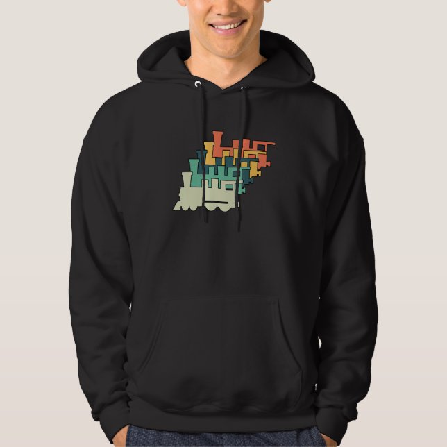Sudadera 5 De Ferrocarril Modelo De Trenes Ferrocarril (Anverso)