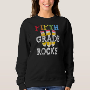 Sudadera 5° Grado De Vuelta A La Maestra De Estudiantes Esc