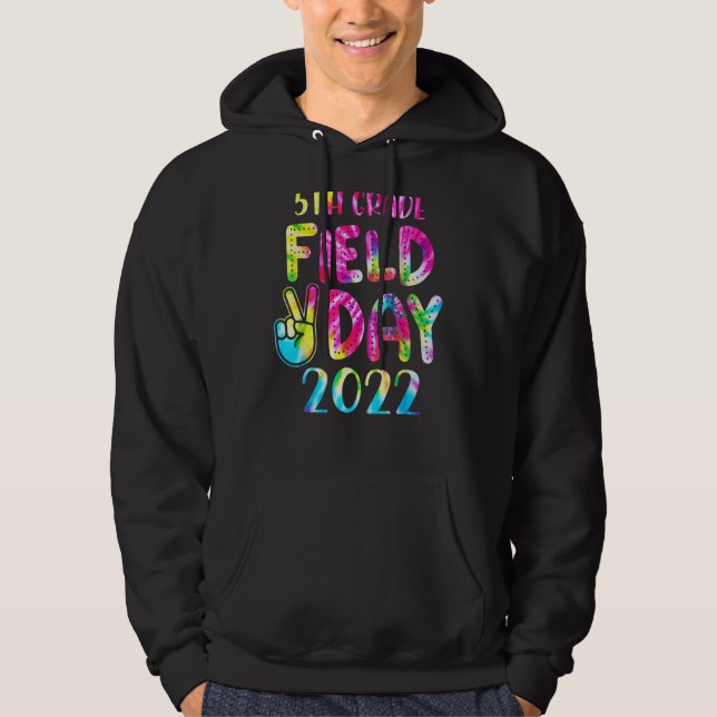 Sudadera 5° Grado Día de Campo 2022 Dejar que comiencen las (Anverso)