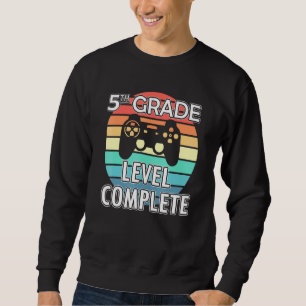 Sudadera 5 Grado Nivel Completo Quinto Grado Video Gamer G