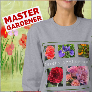 Sudadera 5-Photo My Favorito Flowers Template Sweatshirt