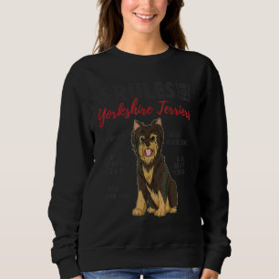 Sudadera 5 Reglas Para Yorkshire Terriers Yorkie Dog