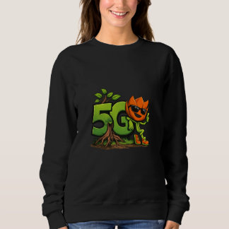Sudadera 5G Green Growth Eco Mascot Women’s Sweatshirt