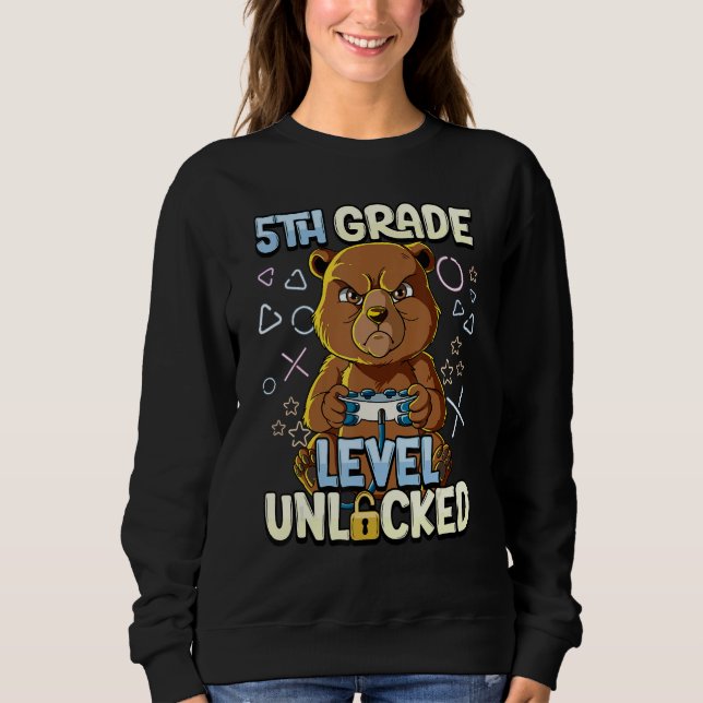 Sudadera 5th Grade Level Unlocked 2 (Anverso)