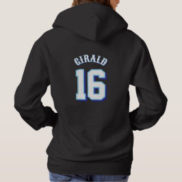 Sudadera 603 Riptide Hoodie de las mujeres con nombre y núm