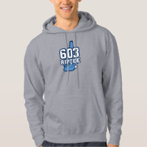 603 Riptide Hoodie masculino con nombre y número