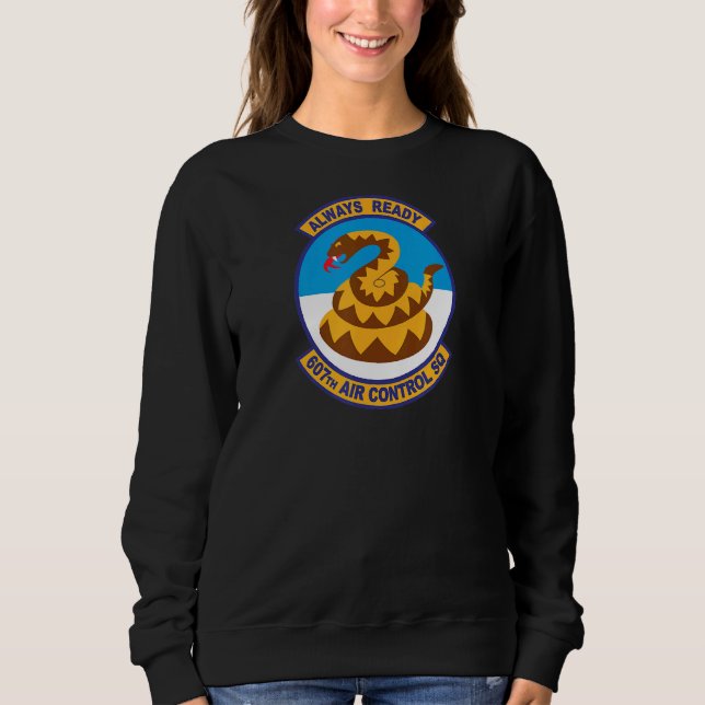 Sudadera 607º Escuadrón de Control de Aire (Anverso)