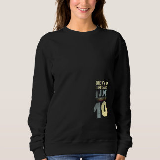 Sudadera 60 Aniversario Junio de 1961 60 Años