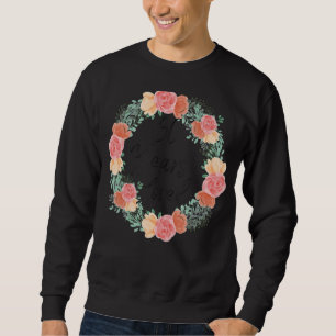 Sudadera 60 años Hombres Amados Mujeres 60 años Florales 60