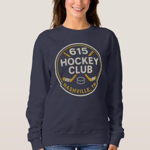 Sudadera 615 Hockey Club Nashville TN - Hockey de época